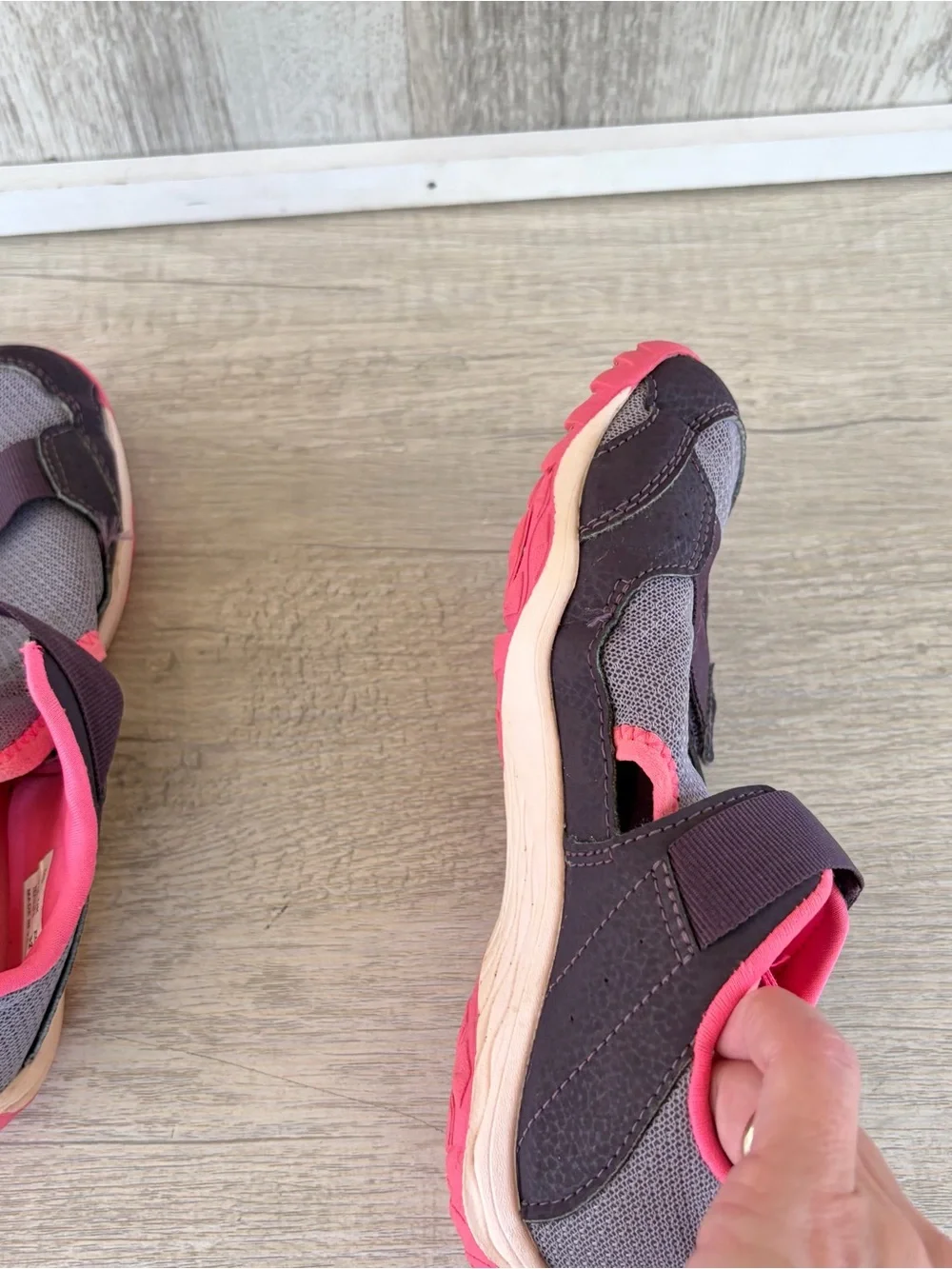Merrell Kids Hydro Quest Sandals Pink Purple Girls Youth 1 Summer Water Shoes